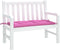 vidaXL - Tuinbankkussen - 100x50x7 - cm - oxford - stof - roze