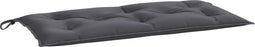 vidaXL - Tuinbankkussen - 100x50x7 - cm - oxford - stof - antracietkleurig