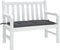 vidaXL - Tuinbankkussen - 100x50x7 - cm - oxford - stof - antracietkleurig