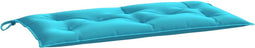 vidaXL - Tuinbankkussen - 100x50x7 - cm - oxford - stof - turquoise