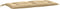 vidaXL - Tuinbankkussen - 100x50x7 - cm - stof - gemêleerd - beige