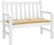 vidaXL - Tuinbankkussen - 100x50x7 - cm - stof - gemêleerd - beige