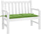 vidaXL - Tuinbankkussen - 100x50x7 - cm - stof - gemêleerd - groen