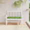 vidaXL - Tuinbankkussen - 100x50x7 - cm - stof - gemêleerd - groen