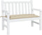 vidaXL - Tuinbankkussen - 110x50x7 - cm - oxford - stof - beige