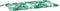 vidaXL - Tuinbankkussen - 110x50x7 - cm - oxford - stof - bladpatroon