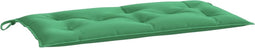 vidaXL - Tuinbankkussen - 110x50x7 - cm - oxford - stof - groen