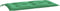 vidaXL - Tuinbankkussen - 110x50x7 - cm - oxford - stof - groen