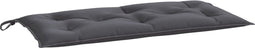 vidaXL - Tuinbankkussen - 110x50x7 - cm - oxford - stof - antracietkleurig