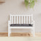 vidaXL - Tuinbankkussen - 110x50x7 - cm - oxford - stof - antracietkleurig