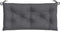 vidaXL - Tuinbankkussen - 110x50x7 - cm - oxford - stof - antracietkleurig