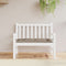 vidaXL - Tuinbankkussen - 110x50x7 - cm - oxford - stof - taupe