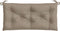 vidaXL - Tuinbankkussen - 110x50x7 - cm - oxford - stof - taupe