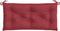 vidaXL - Tuinbankkussen - 110x50x7 - cm - oxford - stof - wijnrood
