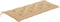 vidaXL - Tuinbankkussen - 120x(50+50)x7 - cm - oxford - stof - beige