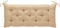 vidaXL - Tuinbankkussen - 120x(50+50)x7 - cm - oxford - stof - beige