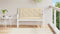 vidaXL - Tuinbankkussen - 120x(50+50)x7 - cm - oxford - stof - beige