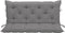 vidaXL - Tuinbankkussen - 120x(50+50)x7 - cm - oxford - stof - grijs