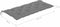 vidaXL - Tuinbankkussen - 120x(50+50)x7 - cm - oxford - stof - grijs