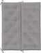 vidaXL - Tuinbankkussen - 120x(50+50)x7 - cm - oxford - stof - grijs