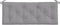 vidaXL - Tuinbankkussen - 120x(50+50)x7 - cm - oxford - stof - grijs