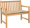 vidaXL - Tuinbankkussen - 120x50x3 - cm - oxford - stof - beige