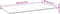 vidaXL - Tuinbankkussen - 120x50x3 - cm - oxford - stof - beige