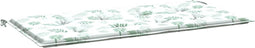 vidaXL - Tuinbankkussen - 120x50x3 - cm - oxford - stof - bladpatroon