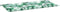 vidaXL - Tuinbankkussen - 120x50x3 - cm - oxford - stof - bladpatroon