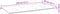 vidaXL - Tuinbankkussen - 120x50x3 - cm - oxford - stof - bladpatroon