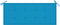 vidaXL - Tuinbankkussen - 120x50x3 - cm - oxford - stof - blauw