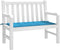 vidaXL - Tuinbankkussen - 120x50x3 - cm - oxford - stof - blauw