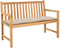 vidaXL - Tuinbankkussen - 120x50x3 - cm - oxford - stof - crèmekleurig