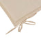 vidaXL - Tuinbankkussen - 120x50x3 - cm - oxford - stof - crèmekleurig
