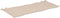 vidaXL - Tuinbankkussen - 120x50x3 - cm - oxford - stof - crèmekleurig