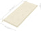 vidaXL - Tuinbankkussen - 120x50x3 - cm - oxford - stof - crèmekleurig
