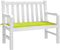 vidaXL - Tuinbankkussen - 120x50x3 - cm - oxford - stof - felgroen