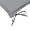 vidaXL - Tuinbankkussen - 120x50x3 - cm - oxford - stof - grijs