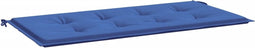 vidaXL - Tuinbankkussen - 120x50x3 - cm - oxford - stof - koningsblauw