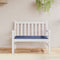vidaXL - Tuinbankkussen - 120x50x3 - cm - oxford - stof - marineblauw