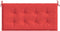 vidaXL - Tuinbankkussen - 120x50x3 - cm - oxford - stof - rood