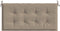 vidaXL - Tuinbankkussen - 120x50x3 - cm - oxford - stof - taupe