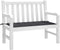 vidaXL - Tuinbankkussen - 120x50x3 - cm - oxford - stof - zwart