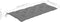 vidaXL - Tuinbankkussen - 120x50x7 - cm - oxford - stof - grijs