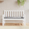 vidaXL - Tuinbankkussen - 120x50x7 - cm - oxford - stof - grijs