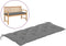 vidaXL - Tuinbankkussen - 120x50x7 - cm - oxford - stof - grijs