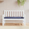 vidaXL - Tuinbankkussen - 120x50x7 - cm - oxford - stof - marineblauw