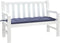 vidaXL - Tuinbankkussen - 120x50x7 - cm - oxford - stof - marineblauw
