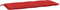 vidaXL - Tuinbankkussen - 120x50x7 - cm - oxford - stof - rood