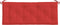 vidaXL - Tuinbankkussen - 120x50x7 - cm - oxford - stof - rood
